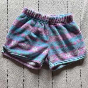 iScream Kids Holiday Patterned Fleece Shorts